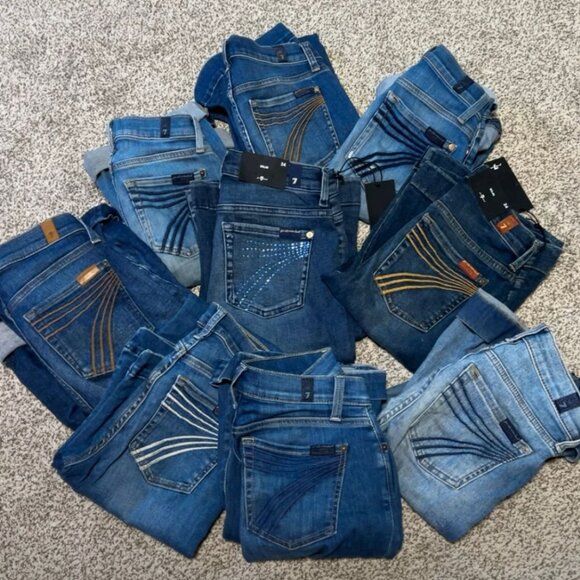 7Famk dojo jeans - Picture 1 of 1